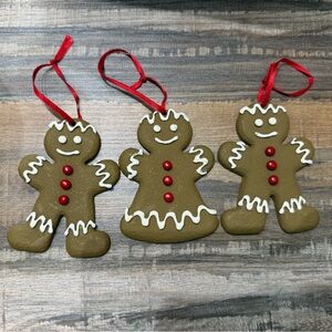 Vintage House of Lloyd “Christmas Around the World” gingerbread people ornaments